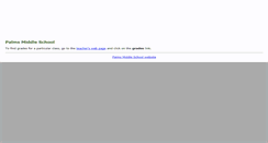 Desktop Screenshot of grades.palmsmiddleschool.org